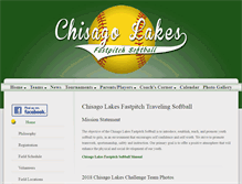 Tablet Screenshot of clfastpitch.com